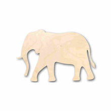 Load image into Gallery viewer, Unfinished Wooden Elephant Shape - Animal - Wildlife - Craft - up to 24&quot; DIY-24 Hour Crafts
