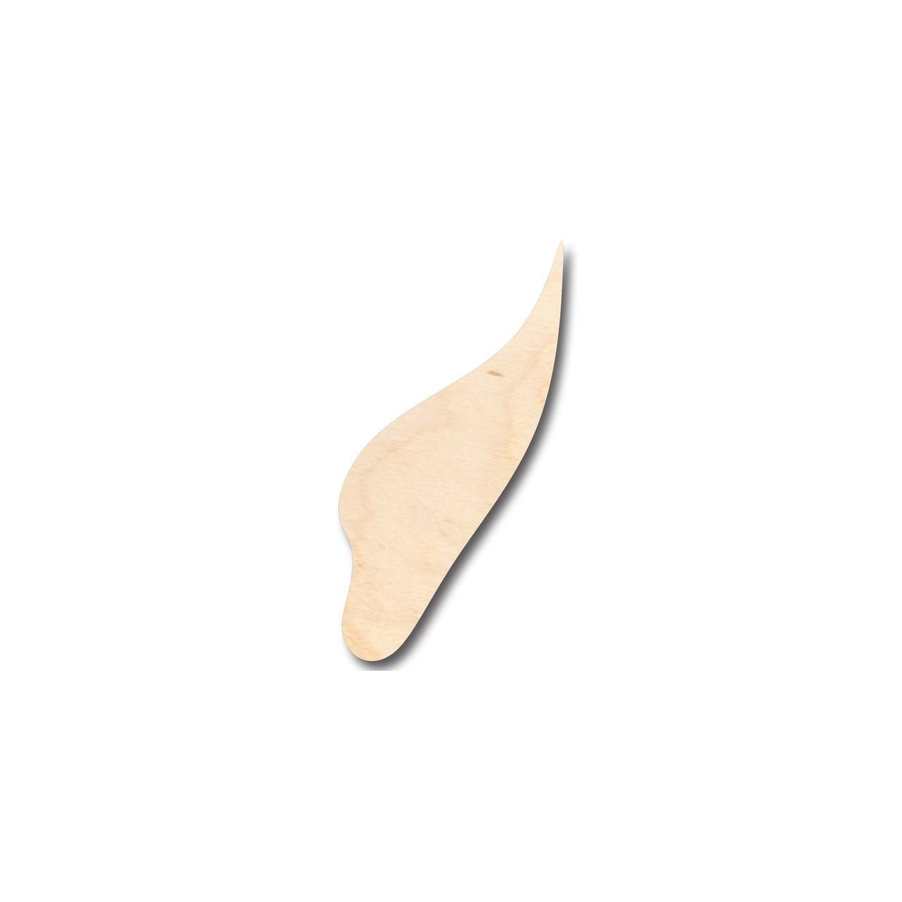 Unfinished Wooden Elf Ear Shape - Magic - Costume - Craft - up to 24" DIY-24 Hour Crafts