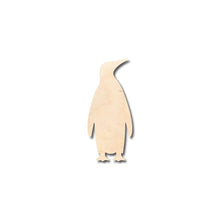 Load image into Gallery viewer, Unfinished Wooden Emperor Penguin Shape - Animal - Wildlife - Craft - up to 24&quot; DIY-24 Hour Crafts
