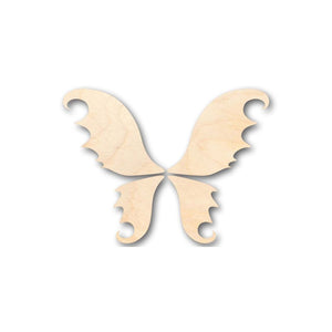Unfinished Wooden Fairy Wings Shape - Mythical - DIY Costume - 4 Piece Craft - up to 24" DIY-24 Hour Crafts