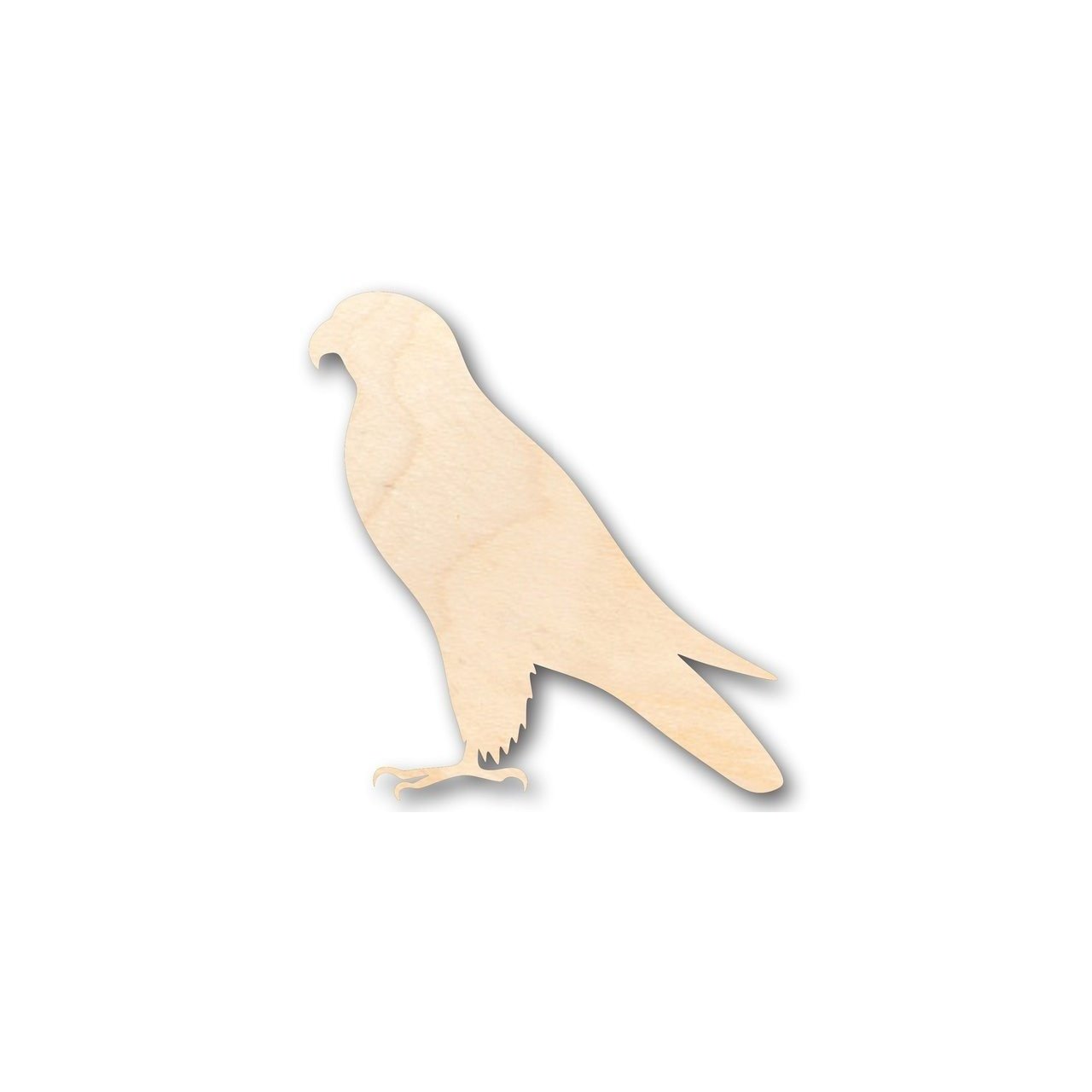 Unfinished Wooden Falcon Shape - Animal - Bird - Wildlife - Craft - up to 24" DIY-24 Hour Crafts