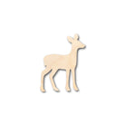 Unfinished Wooden Fawn Deer Shape - Animal - Craft - up to 24" DIY-24 Hour Crafts