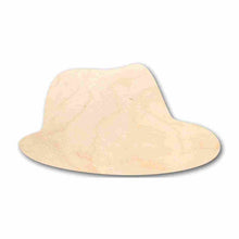Load image into Gallery viewer, Unfinished Wooden Fedora Shape - Hat - Craft - up to 24&quot; DIY-24 Hour Crafts
