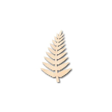 Unfinished Wooden Fern Shape - Plants - Craft - up to 24