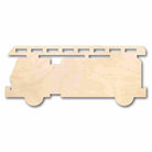 Unfinished Wooden Fire Truck Shape - Firefighter - Craft - up to 24" DIY-24 Hour Crafts