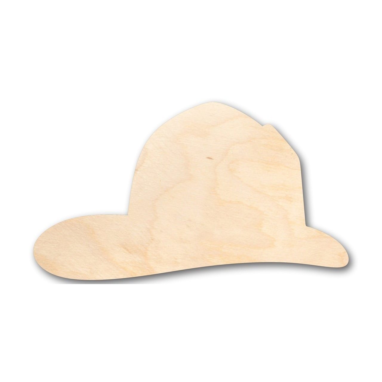 Unfinished Wooden Fireman's Hat Shape - Firefighter - Craft - up to 24" DIY-24 Hour Crafts