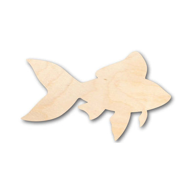 Unfinished Wooden Fish Shape - Ocean - Animals - Craft - up to 24