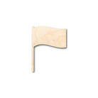 Unfinished Wooden Flag Shape - Firefighter - Patriotic - 4th of July - Craft - up to 24" DIY-24 Hour Crafts