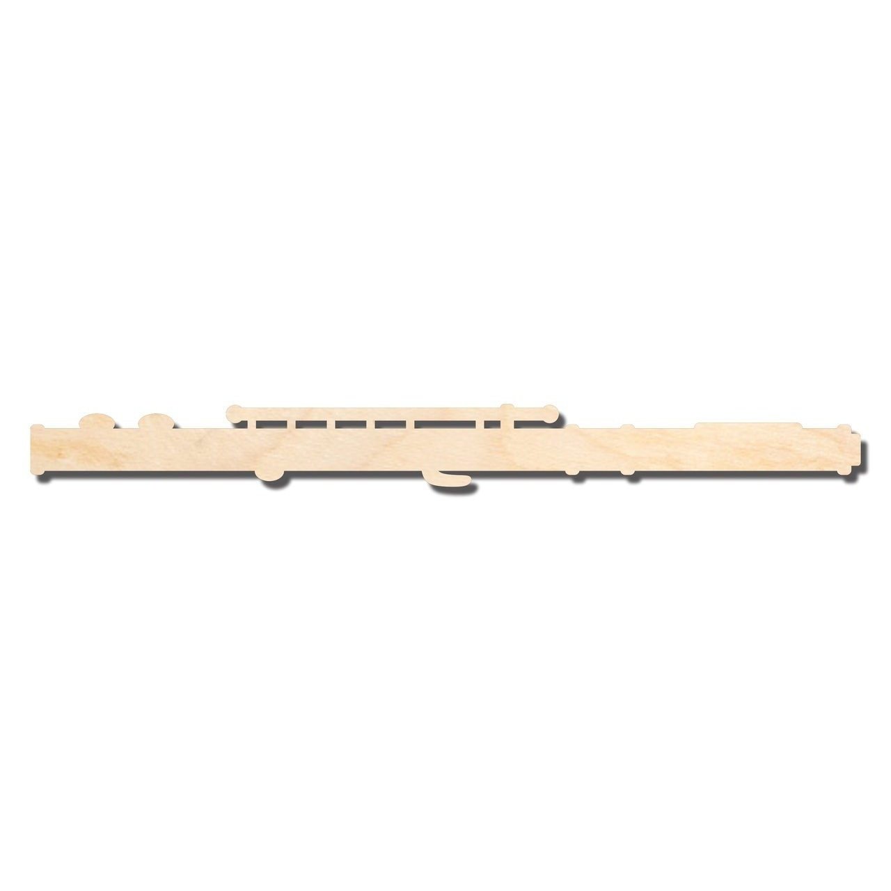 Unfinished Wooden Flute Shape - Music - Craft - up to 24" DIY-24 Hour Crafts
