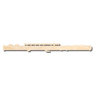 Unfinished Wooden Flute Shape - Music - Craft - up to 24" DIY-24 Hour Crafts