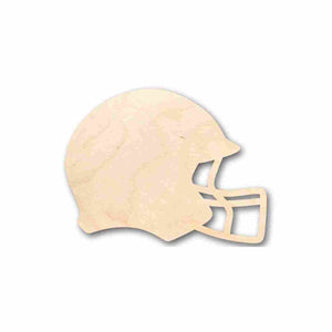 Unfinished Wooden Football Helmet Shape - NFL DIY Helmet - Craft - up to 24"-24 Hour Crafts