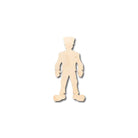 Unfinished Wooden Frankenstein Monster Shape - Halloween - Craft - up to 24" DIY-24 Hour Crafts