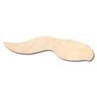 Unfinished Wooden Frog Tadpole Shape - Animal - Craft - up to 24" DIY-24 Hour Crafts