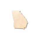 Unfinished Wooden Georgia Shape - State - Craft - up to 24" DIY-24 Hour Crafts