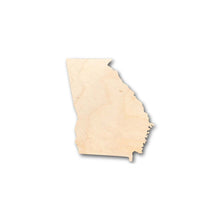 Load image into Gallery viewer, Unfinished Wooden Georgia Shape - State - Craft - up to 24&quot; DIY-24 Hour Crafts
