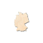 Unfinished Wooden Germany Shape - Country - Craft - up to 24" DIY-24 Hour Crafts