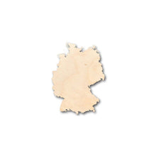 Load image into Gallery viewer, Unfinished Wooden Germany Shape - Country - Craft - up to 24&quot; DIY-24 Hour Crafts
