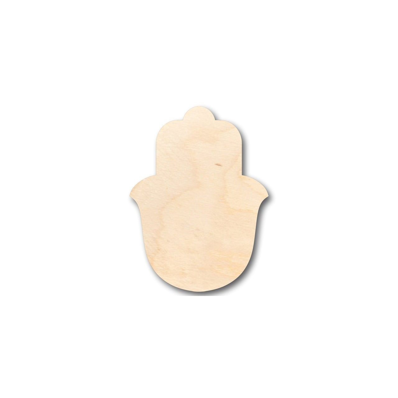 Unfinished Wooden Hamsa Shape - Craft - up to 24" DIY-24 Hour Crafts