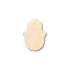 Unfinished Wooden Hamsa Shape - Craft - up to 24" DIY-24 Hour Crafts
