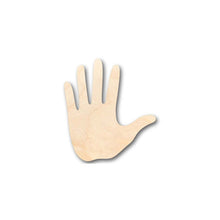 Load image into Gallery viewer, Unfinished Wooden Hand Shape - Craft - up to 24&quot; DIY-24 Hour Crafts
