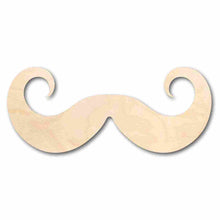 Load image into Gallery viewer, Unfinished Wooden Handlebar Mustache Shape - Craft - up to 24&quot; DIY-24 Hour Crafts
