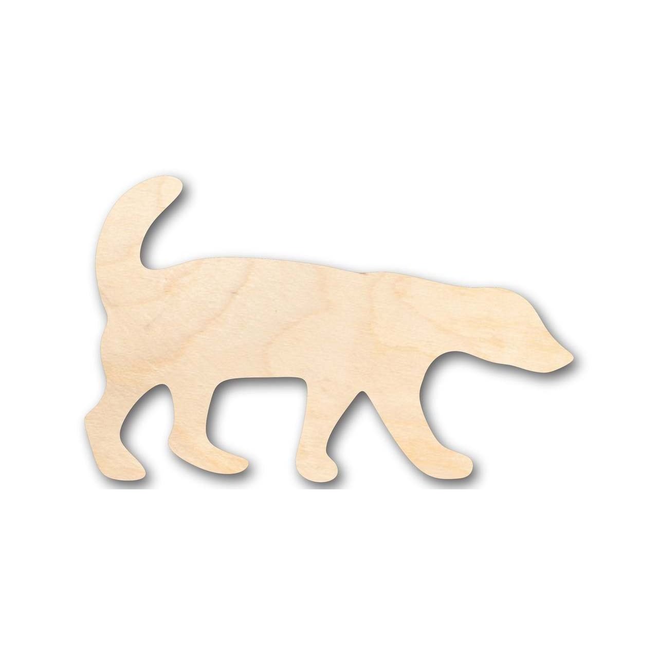 Unfinished Wooden Honey Badger Shape - Animal - Wildlife - Craft - up to 24" DIY-24 Hour Crafts