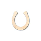 Unfinished Wooden Horseshoe Shape - Farm Ranch - Animal - Craft - up to 24" DIY-24 Hour Crafts