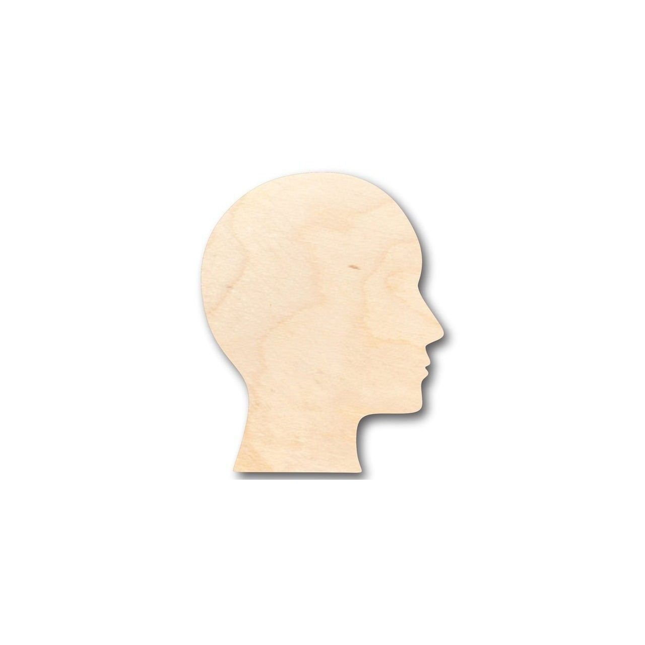 Unfinished Wooden Human Head Shape - Craft - up to 24" DIY-24 Hour Crafts