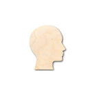 Unfinished Wooden Human Head Shape - Craft - up to 24" DIY-24 Hour Crafts