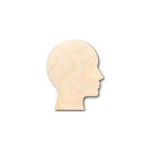 Load image into Gallery viewer, Unfinished Wooden Human Head Shape - Craft - up to 24&quot; DIY-24 Hour Crafts
