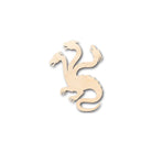 Unfinished Wooden Hydra Shape - Mythical - Beast - Craft - up to 24" DIY-24 Hour Crafts