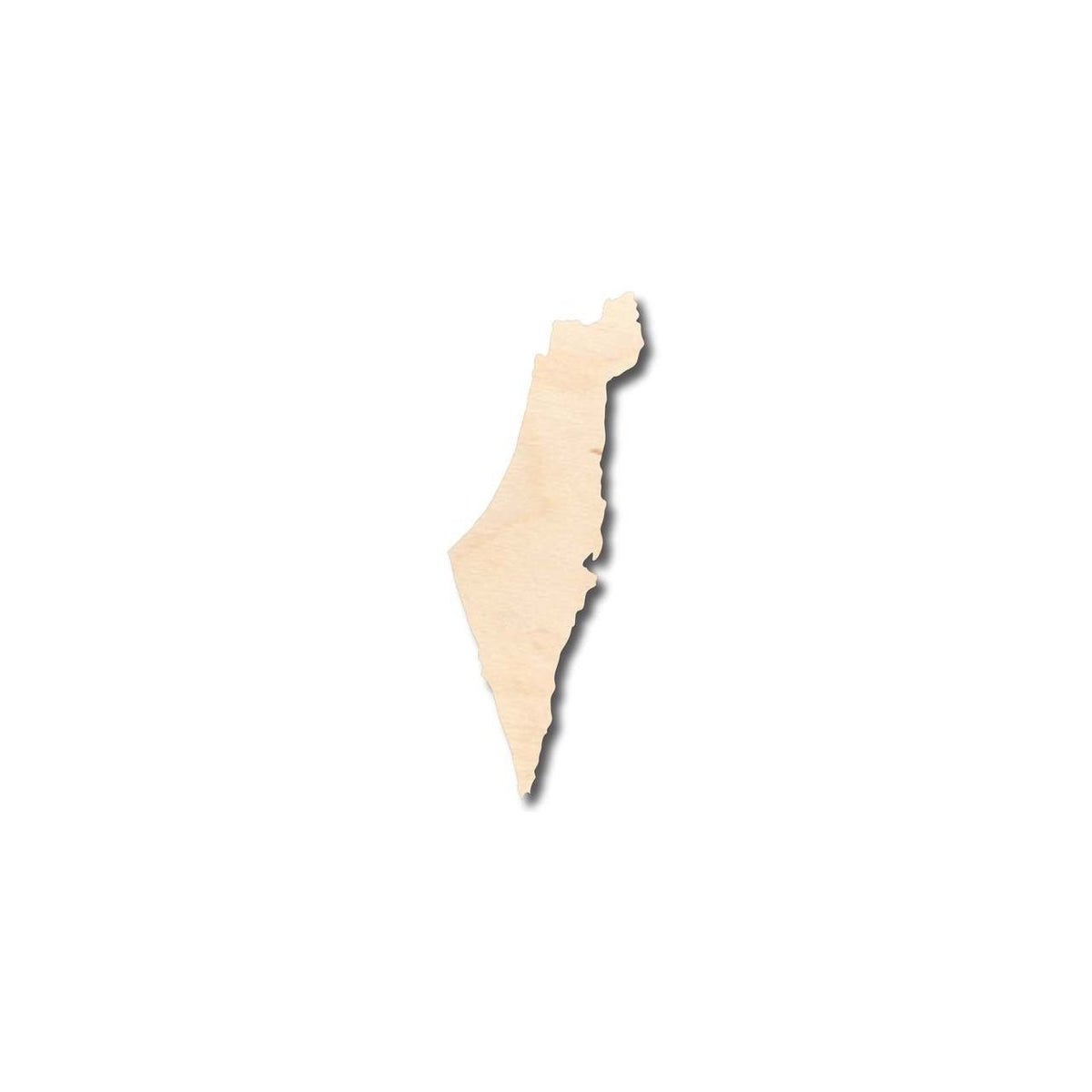 Unfinished Wood Israel Shape - Country - Craft - up to 46