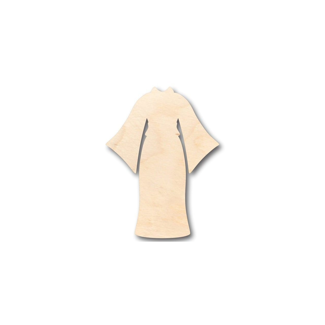 Unfinished Wooden Japanese Kimono Shape - Craft - up to 24" DIY-24 Hour Crafts