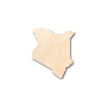Load image into Gallery viewer, Unfinished Wooden Kenya Shape - Country - Craft - up to 24&quot; DIY-24 Hour Crafts

