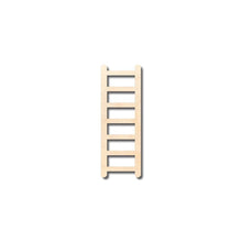 Load image into Gallery viewer, Unfinished Wooden Ladder Shape - Fireman - Craft - up to 24&quot; DIY-24 Hour Crafts
