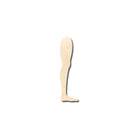 Unfinished Wooden Leg Shape - Craft - up to 24" DIY-24 Hour Crafts