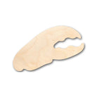 Unfinished Wooden Lobster Claw Shape - Ocean - Nursery - Craft - up to 24" DIY-24 Hour Crafts
