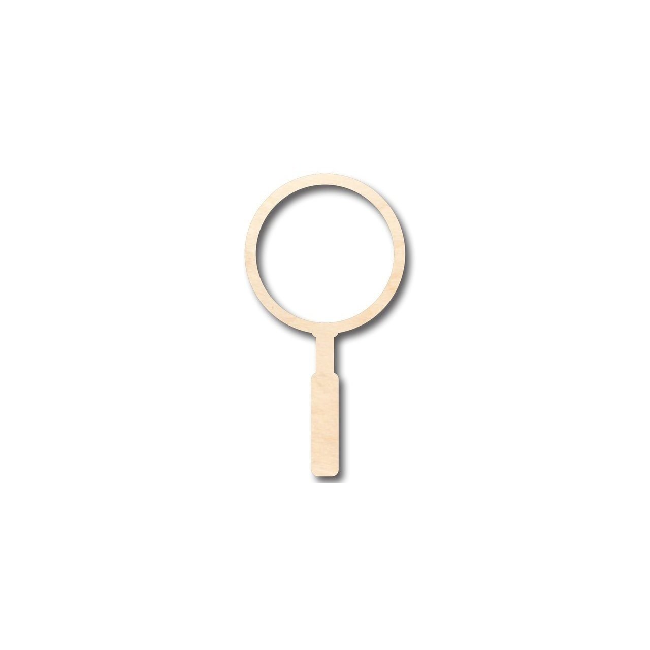 Unfinished Wooden Magnifying Glass Shape - Detective - Craft - up to 24" DIY-24 Hour Crafts