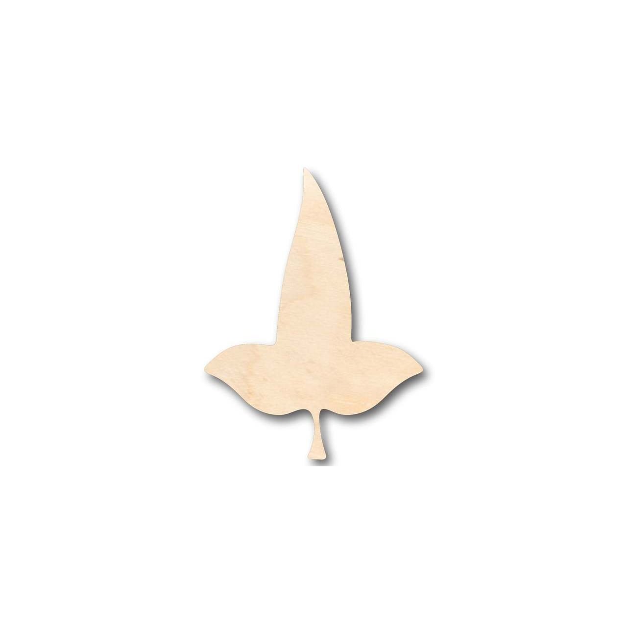 Unfinished Wooden Mallorn Leaf Shape - Fall - Craft - up to 24" DIY-24 Hour Crafts