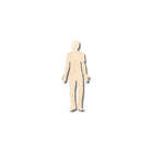 Unfinished Wooden Man Shape - Craft- up to 24" DIY-24 Hour Crafts