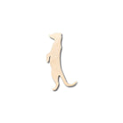 Unfinished Wooden Meerkat Shape - Animal - Safari - Craft - up to 24" DIY-24 Hour Crafts