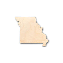 Load image into Gallery viewer, Unfinished Wooden Missouri Shape - State - Craft - up to 24&quot; DIY-24 Hour Crafts
