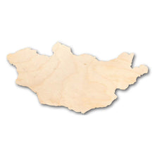 Load image into Gallery viewer, Unfinished Wooden Mongolia Shape - Country - Craft - up to 24&quot; DIY-24 Hour Crafts
