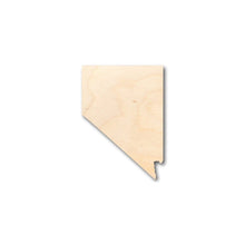 Load image into Gallery viewer, Unfinished Wooden Nevada Shape - State - Craft - up to 24&quot; DIY-24 Hour Crafts
