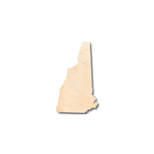 Load image into Gallery viewer, Unfinished Wooden New Hampshire Shape - State - Craft - up to 24&quot; DIY-24 Hour Crafts
