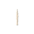 Unfinished Wooden Oboe Shape - Music - Craft - up to 24" DIY-24 Hour Crafts