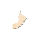 Unfinished Wooden Oman Shape - Country - Craft - up to 24" DIY-24 Hour Crafts