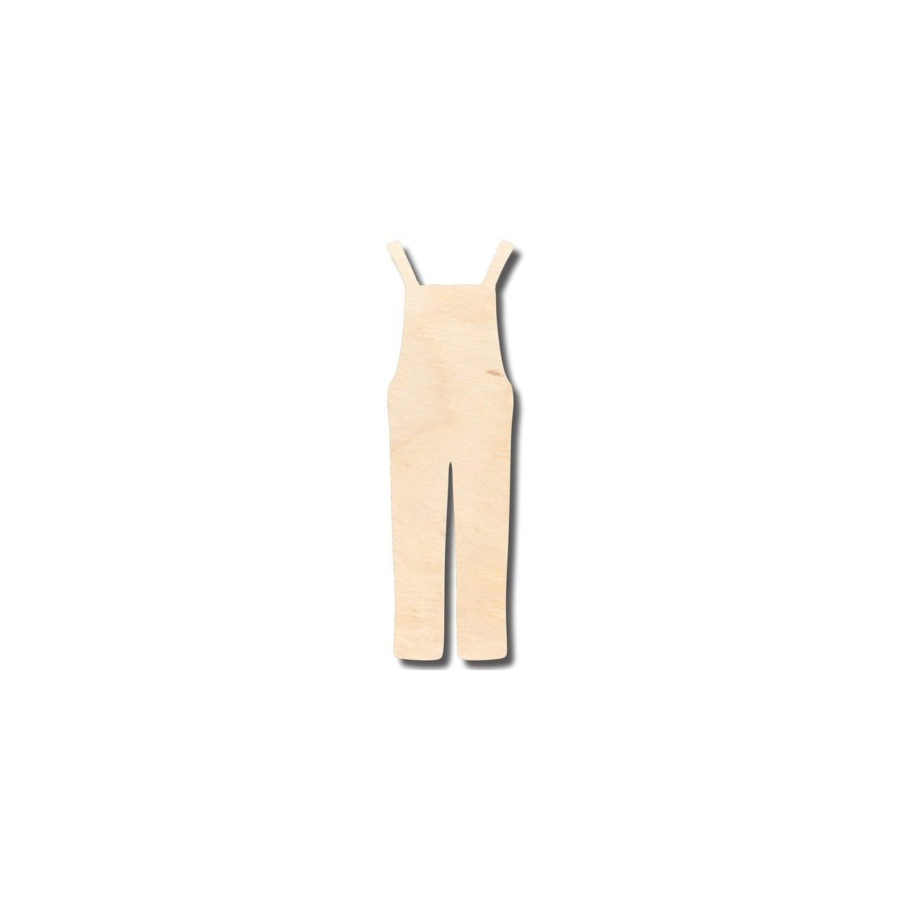 Unfinished Wooden Overalls Shape - Farm - Craft - up to 24" DIY-24 Hour Crafts