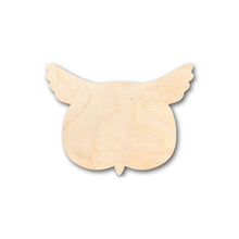 Load image into Gallery viewer, Unfinished Wooden Owl Head Shape - Animal - Wildlife - Craft - up to 24&quot; DIY-24 Hour Crafts
