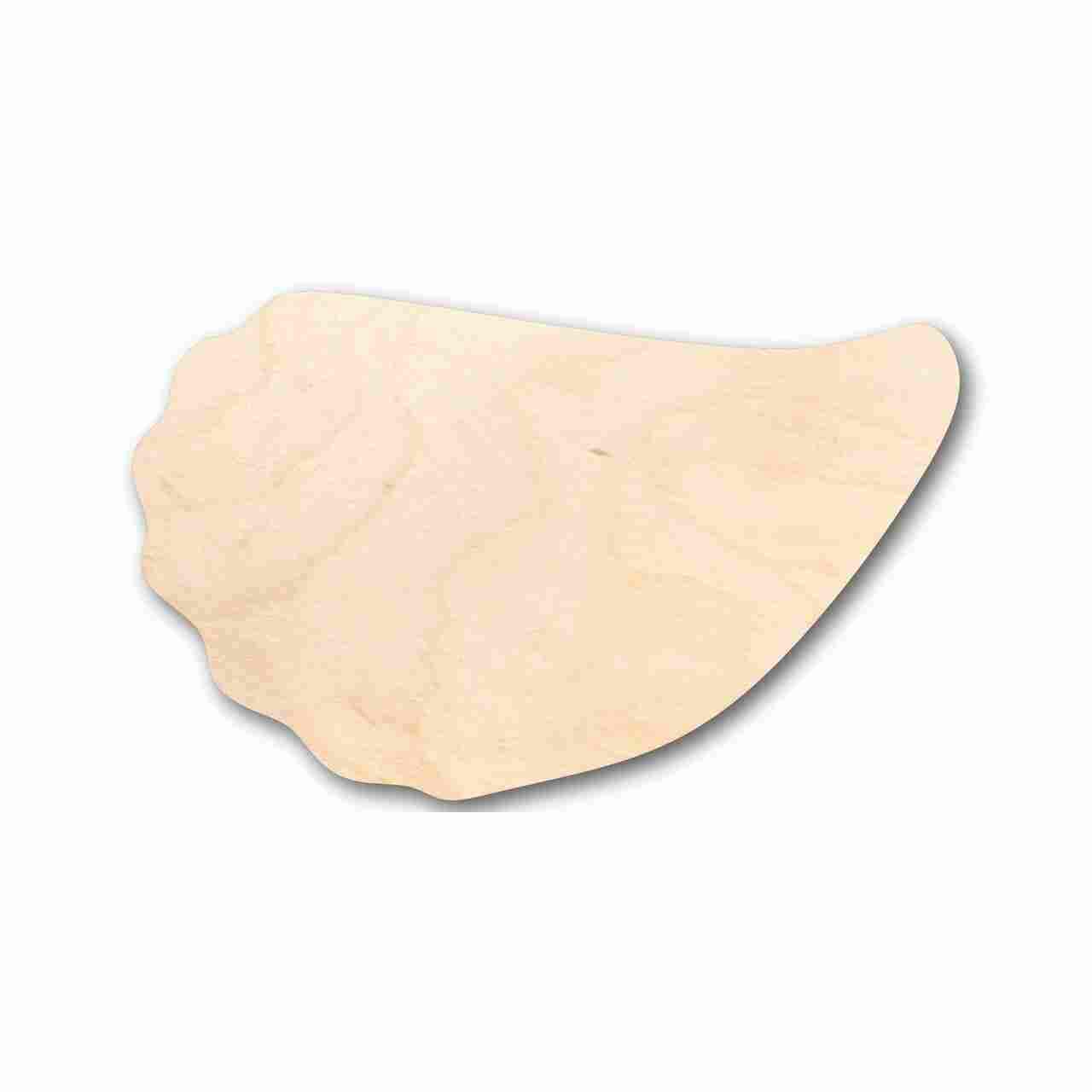 Unfinished Wooden Oyster Shape - Ocean - Nursery - Craft - up to 24" DIY-24 Hour Crafts